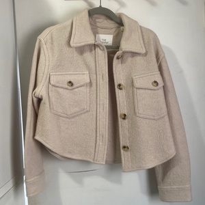Aritzia The Ganna Wilfred Free cropped jacket